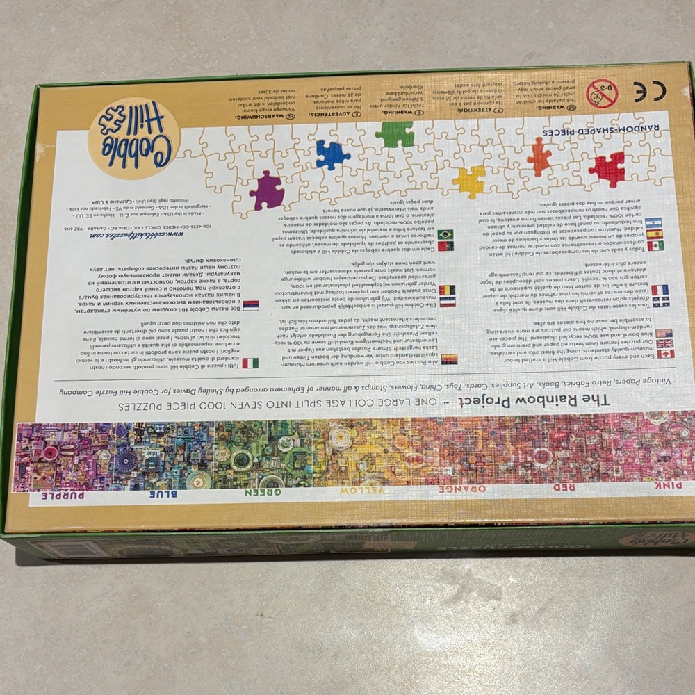 Cobb Hill by New Balance Green Collage Puzzle - Picture 2 of 2